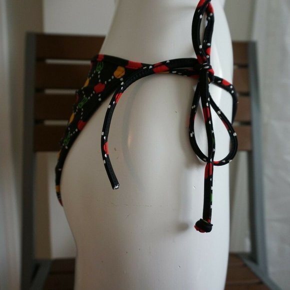 New Cover Style Rasta Peace Sign Tie Side Pant size Lrg - Picture 5 of 6